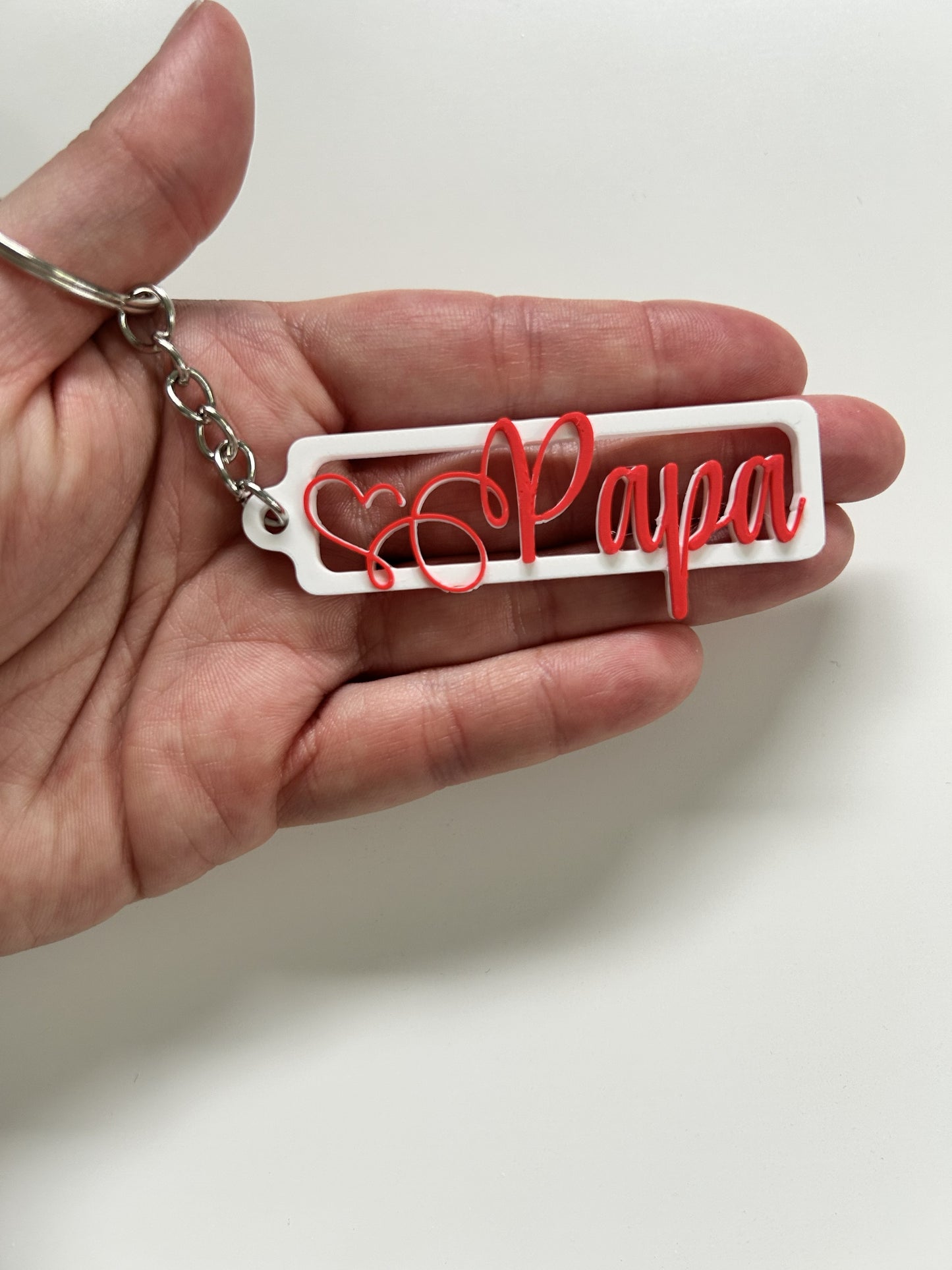 Mama & Papa Love Sleutelhanger